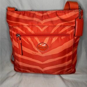 Coach Orange Crossbody Bag